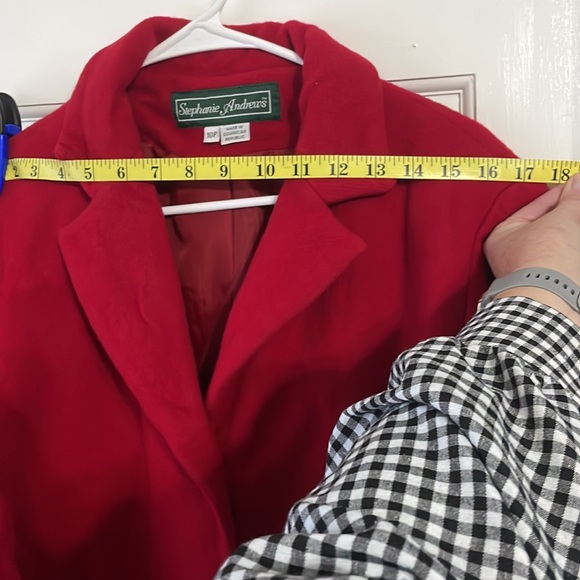 Vintage Red Coat - Stephanie Andrew's - 10P - Picture 8 of 15